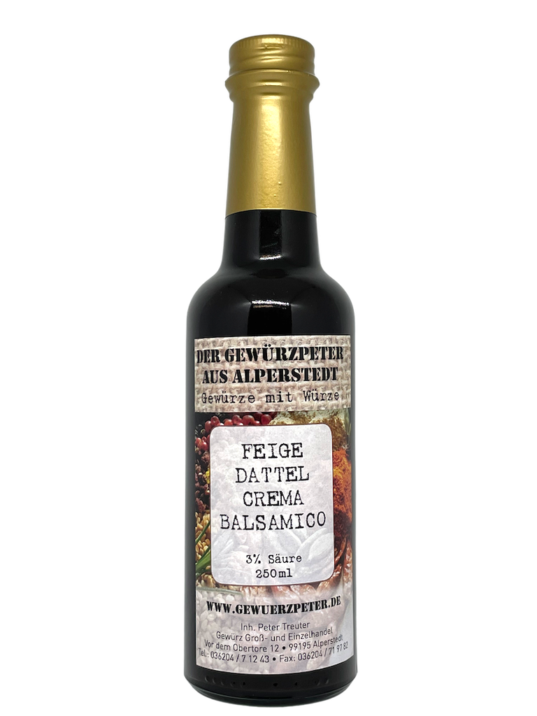 Feige-Dattel Crema Balsamico | GewürzPeter